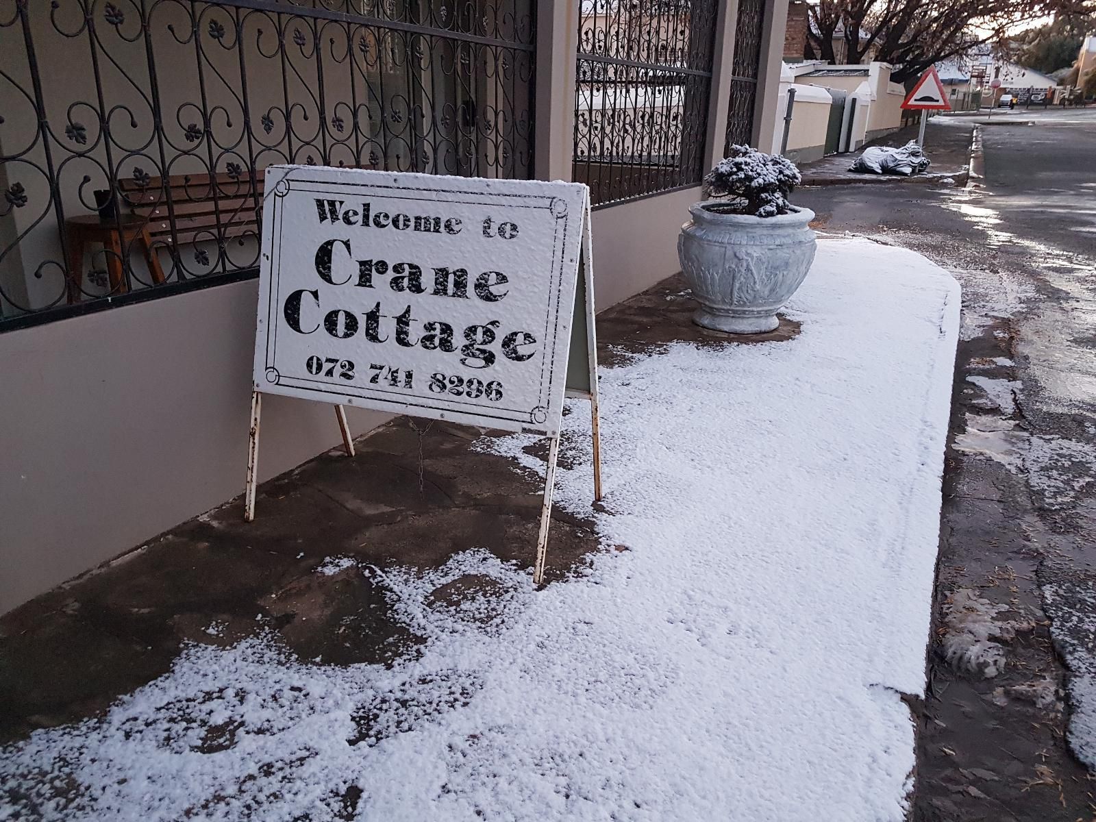 Crane Cottage Colesberg Northern Cape South Africa Sign, Snow, Nature, Winter