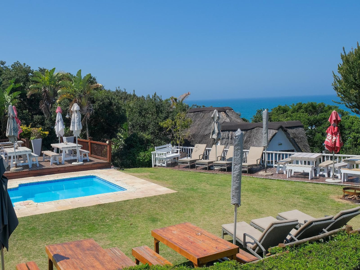 Crawfords Beach Lodge Chintsa Eastern Cape South Africa Complementary Colors, Beach, Nature, Sand, House, Building, Architecture, Palm Tree, Plant, Wood, Swimming Pool