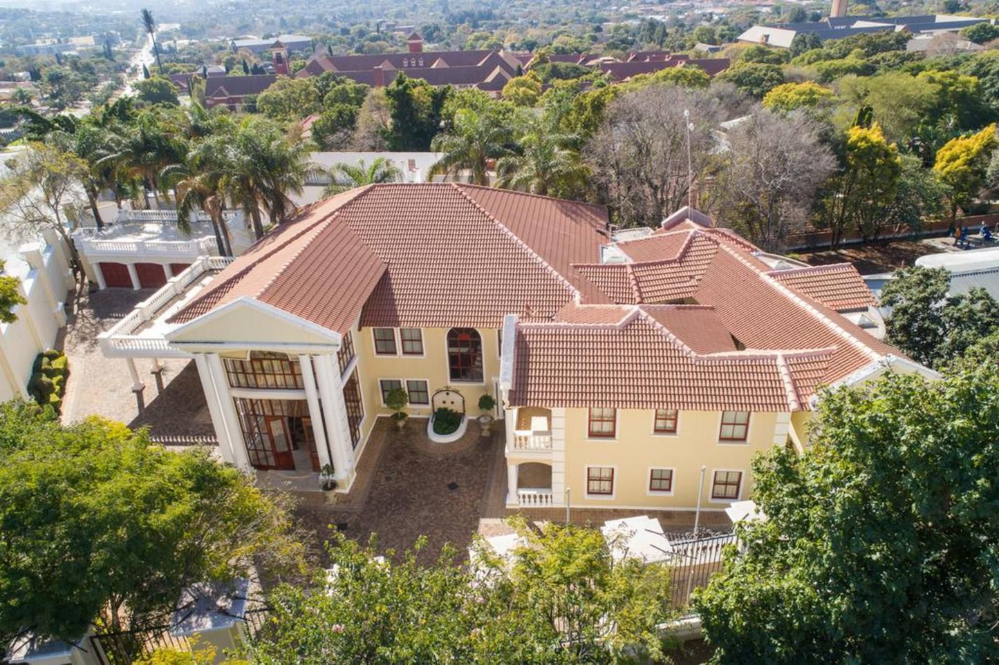 Cricklewood Manor Boutique Hotel Waterkloof Pretoria Tshwane Gauteng South Africa House, Building, Architecture, Palm Tree, Plant, Nature, Wood