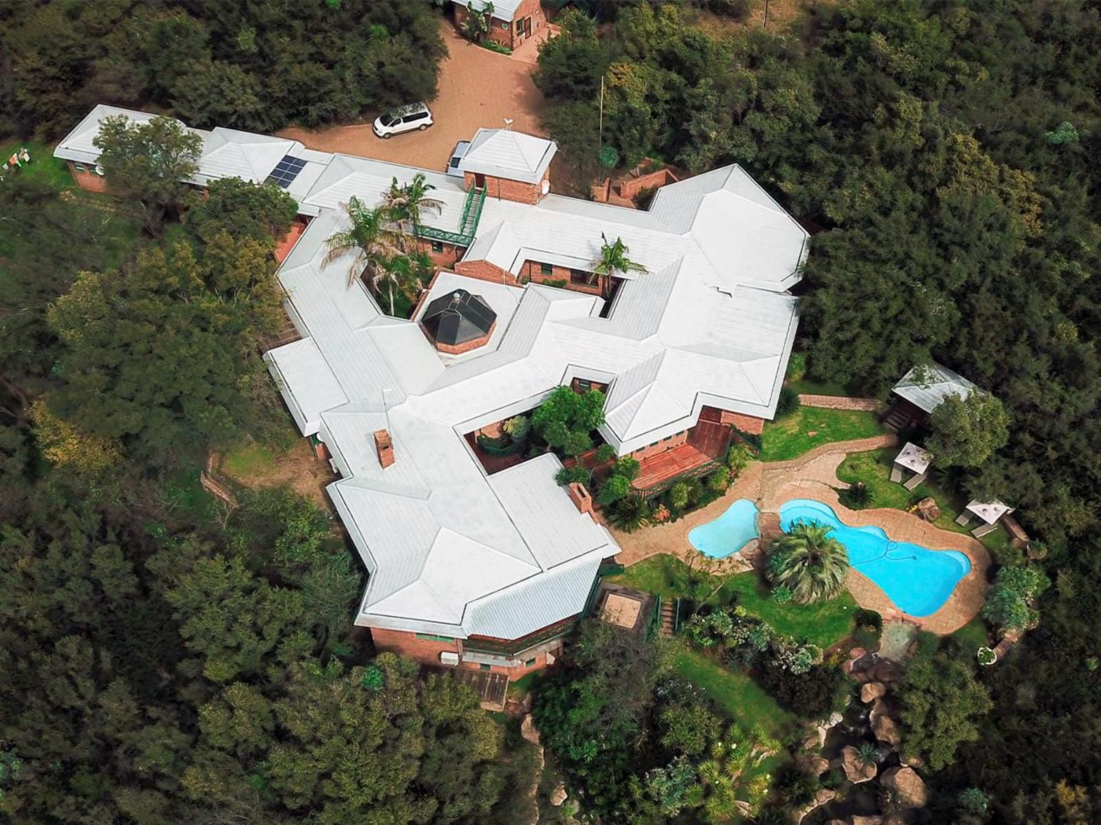 Cussonia Country Home Tierpoort Pretoria Tshwane Gauteng South Africa Aerial Photography, Swimming Pool