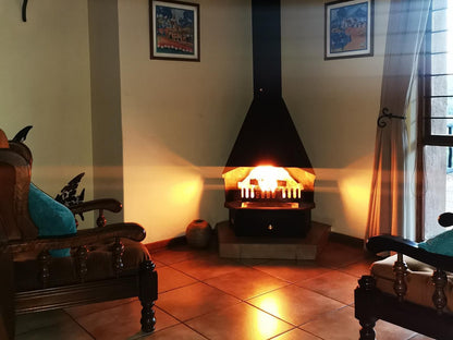Dagama Lake Cottages Hazyview Mpumalanga South Africa Fire, Nature, Fireplace, Living Room