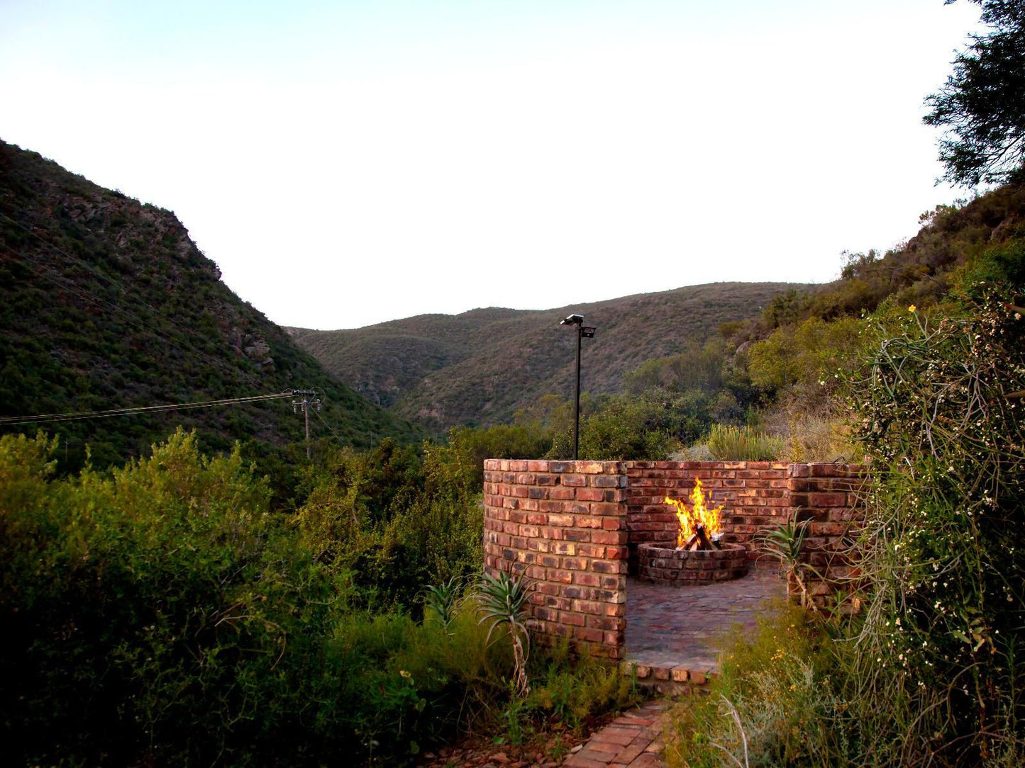 De Poort Country Lodge, Fire, Nature