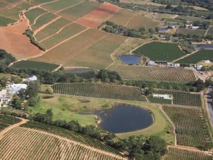 Sonklip Guesthouse Rozendal Stellenbosch Western Cape South Africa Field, Nature, Agriculture, Aerial Photography