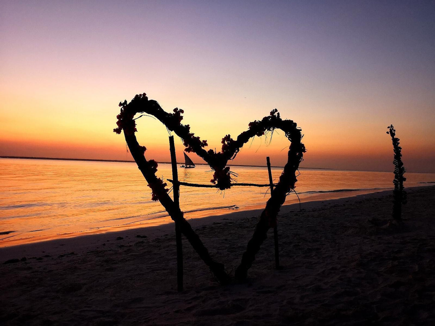 Demani Lodge, Beach, Nature, Sand, Silhouette, Sunset, Sky