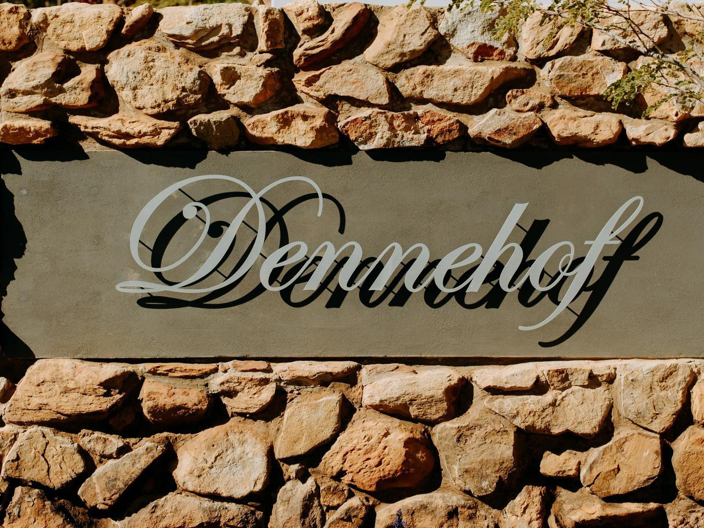 Dennehof Farm Guesthouse Villiersdorp Western Cape South Africa Sign