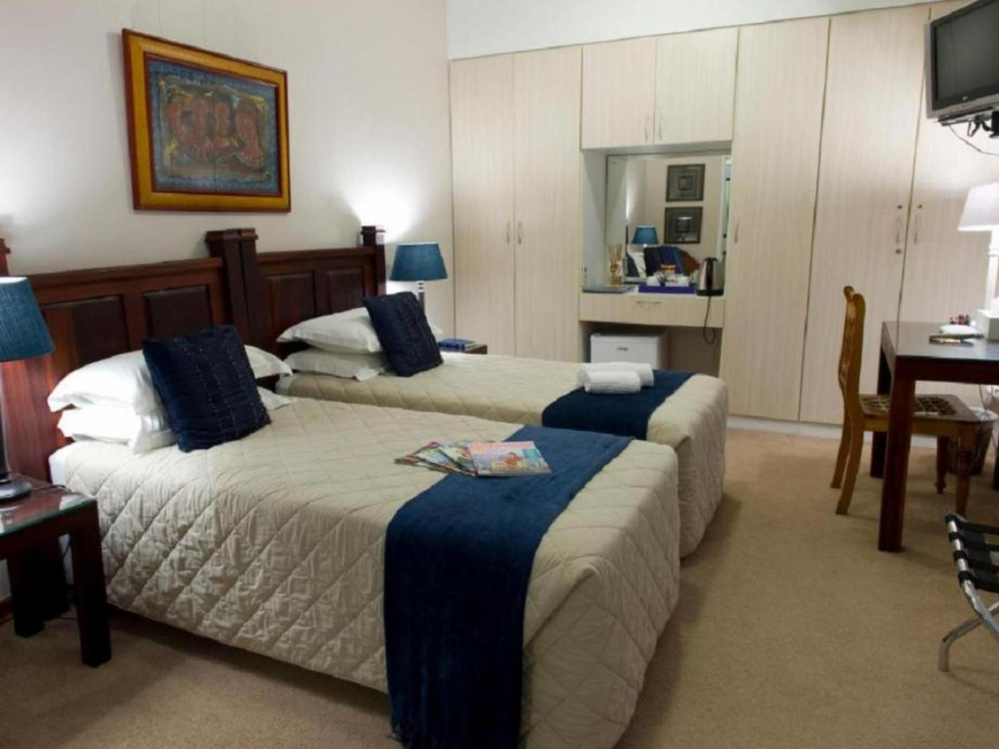 Standard Double Room twin bed @ De Witt'E Gastehuis