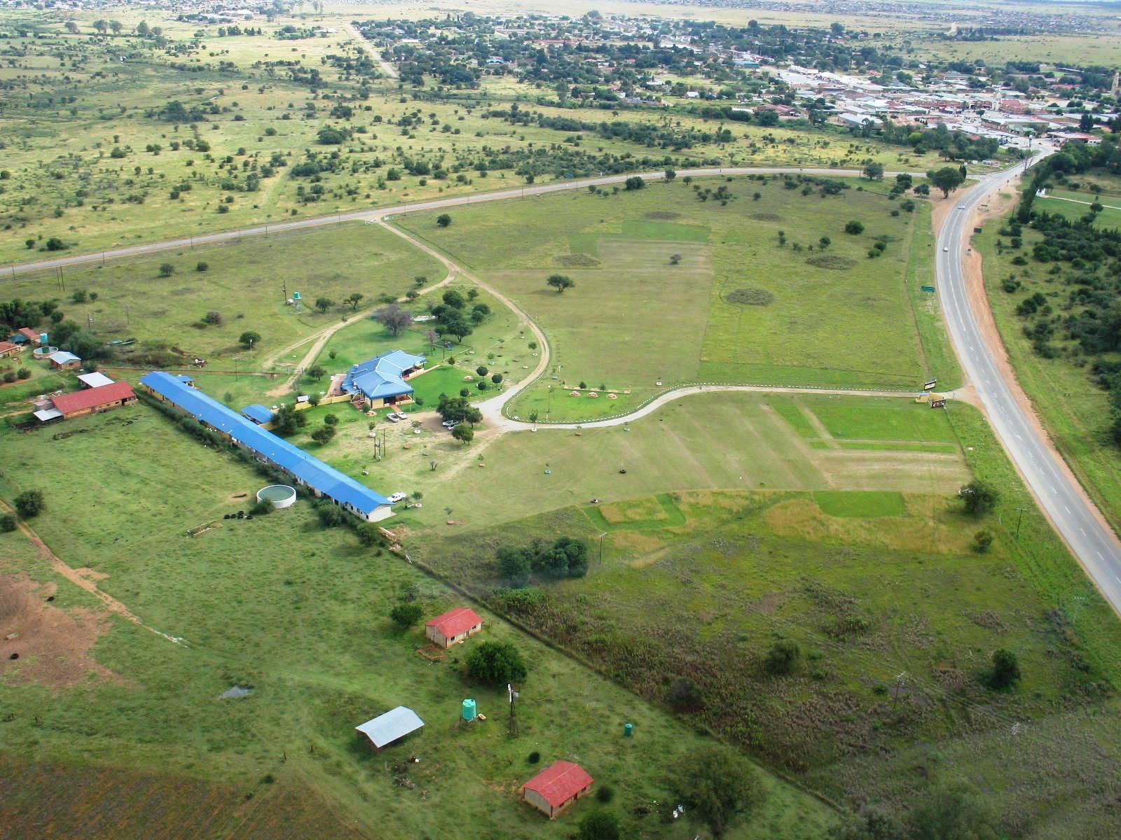 Die Geel Huis Guesthouse Wolmaransstad North West Province South Africa Aerial Photography