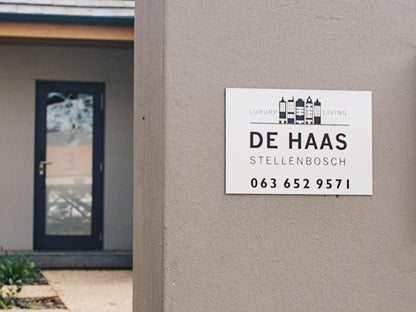 Die Laan 2 Stellenbosch Western Cape South Africa Unsaturated, House, Building, Architecture, Sign, Text