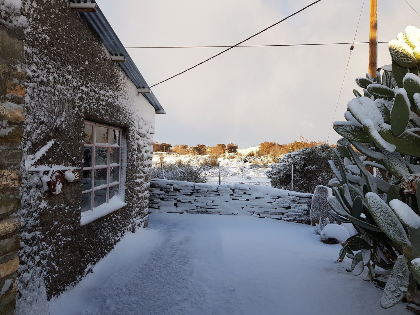 Die Stal Sutherland Northern Cape South Africa Nature, Snow, Winter, Winter Landscape