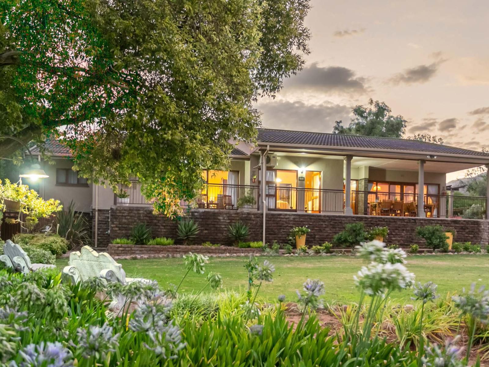 Die Fonteine Guesthouse Oudtshoorn Western Cape South Africa House, Building, Architecture, Garden, Nature, Plant