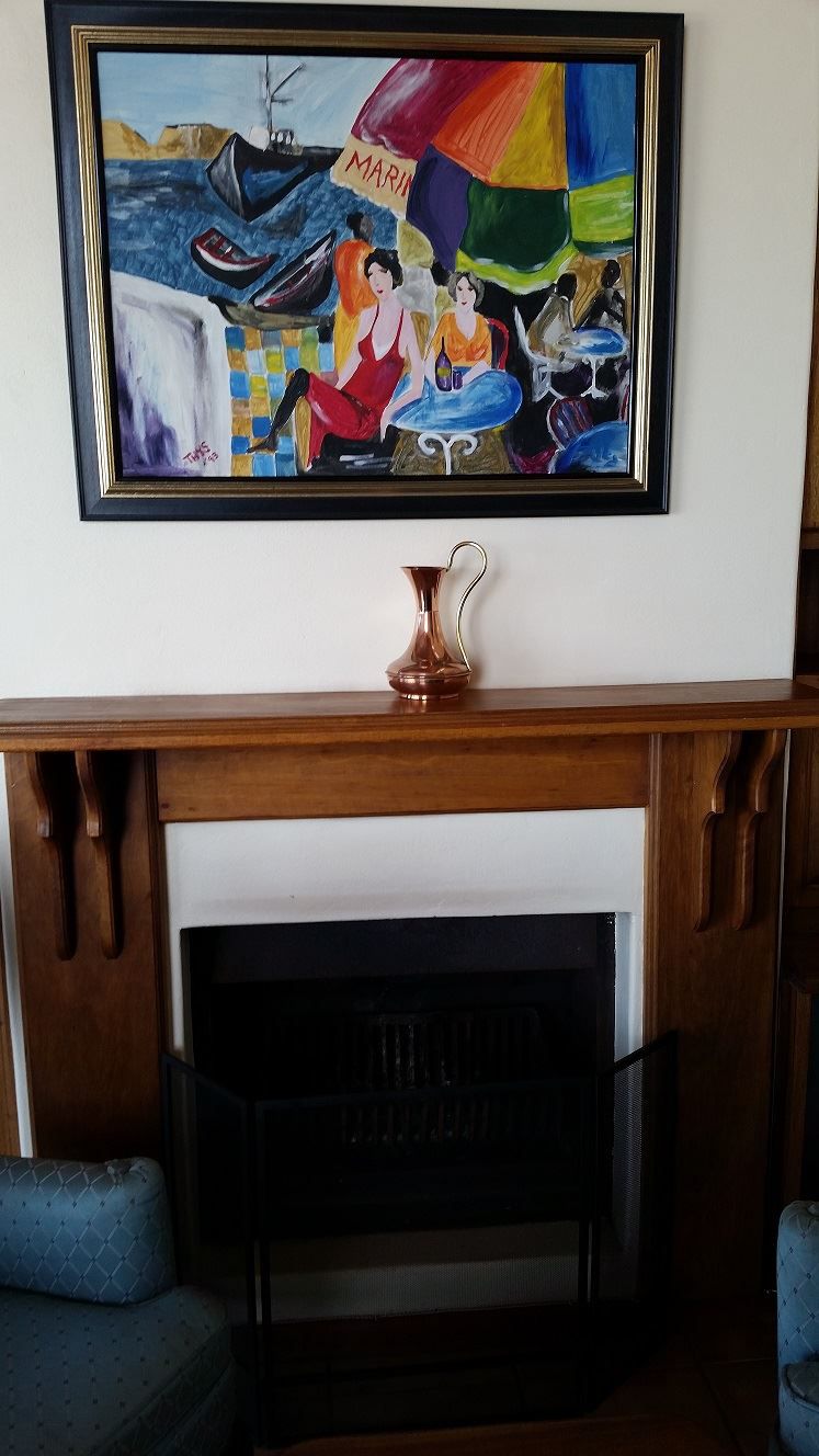 Dolphins Estate Wilderness Western Cape South Africa Fireplace, Painting, Art, Picture Frame