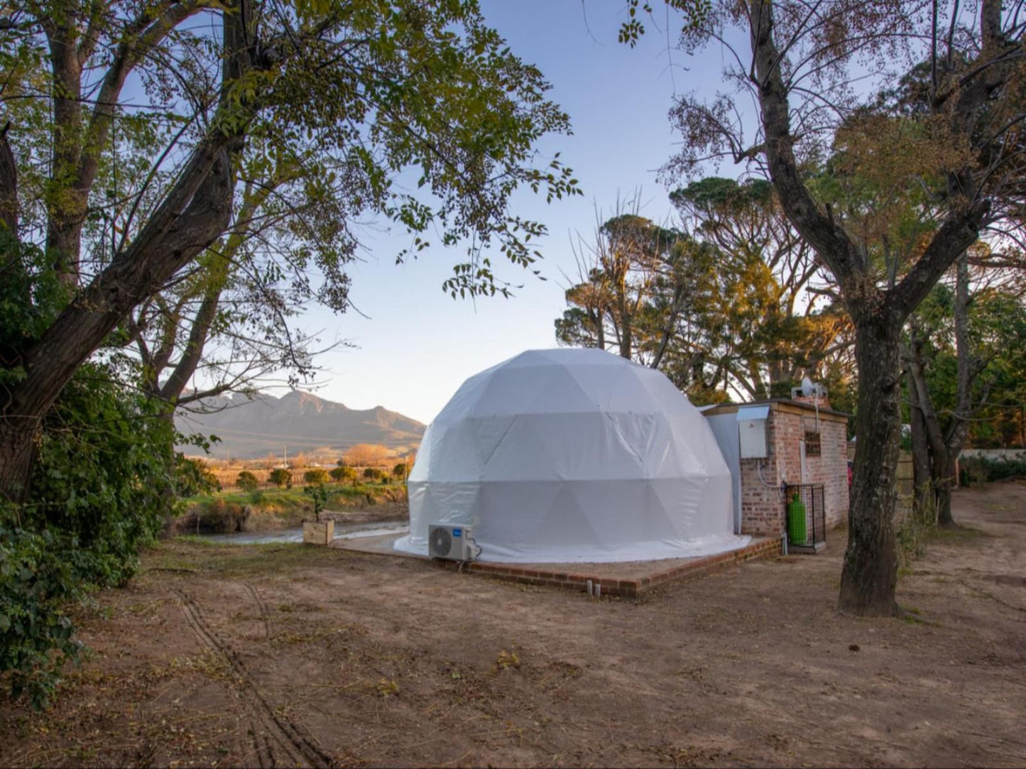 Dome Glamping Sa, Tent, Architecture