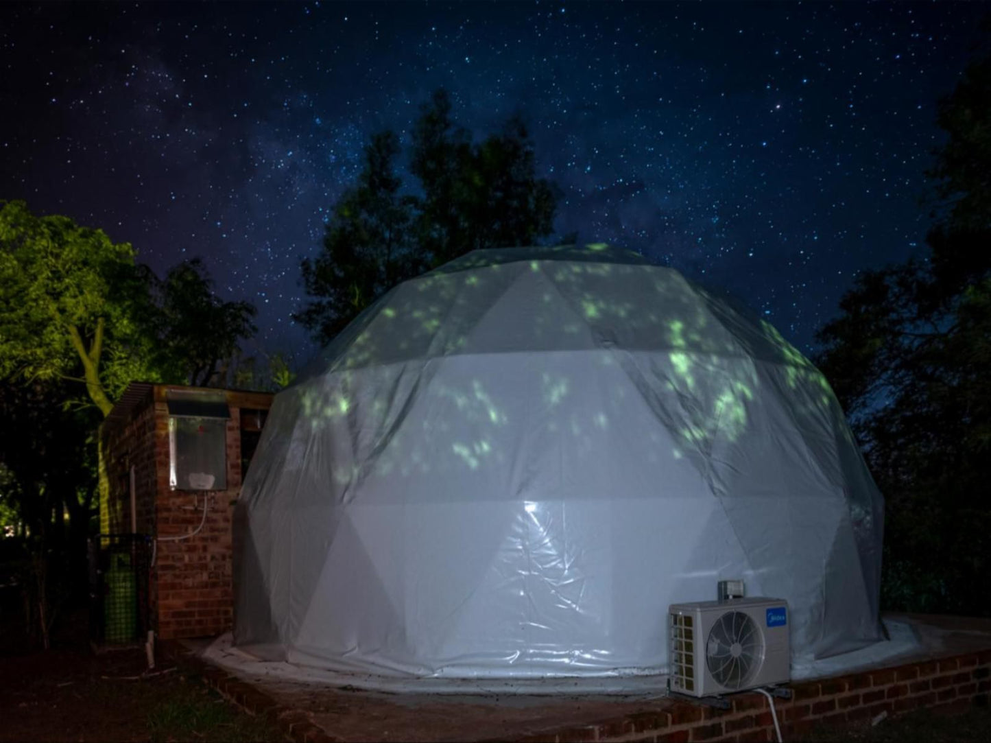 Dome Glamping Sa, Tent, Architecture