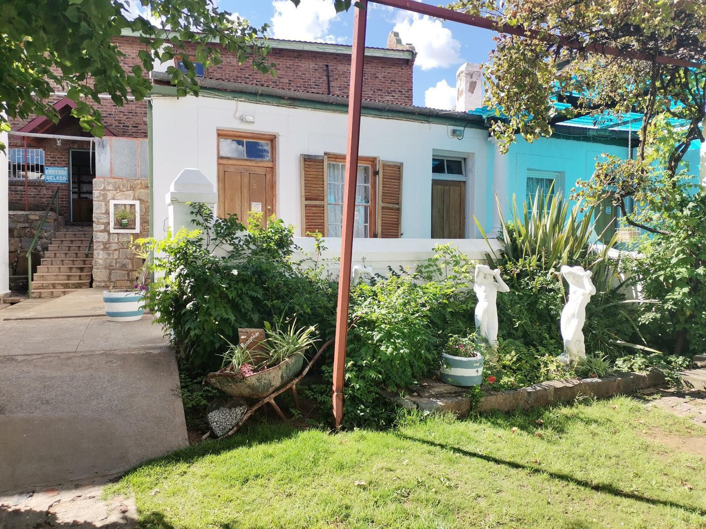 Donald Guest House Colesberg Northern Cape South Africa House, Building, Architecture, Palm Tree, Plant, Nature, Wood, Garden