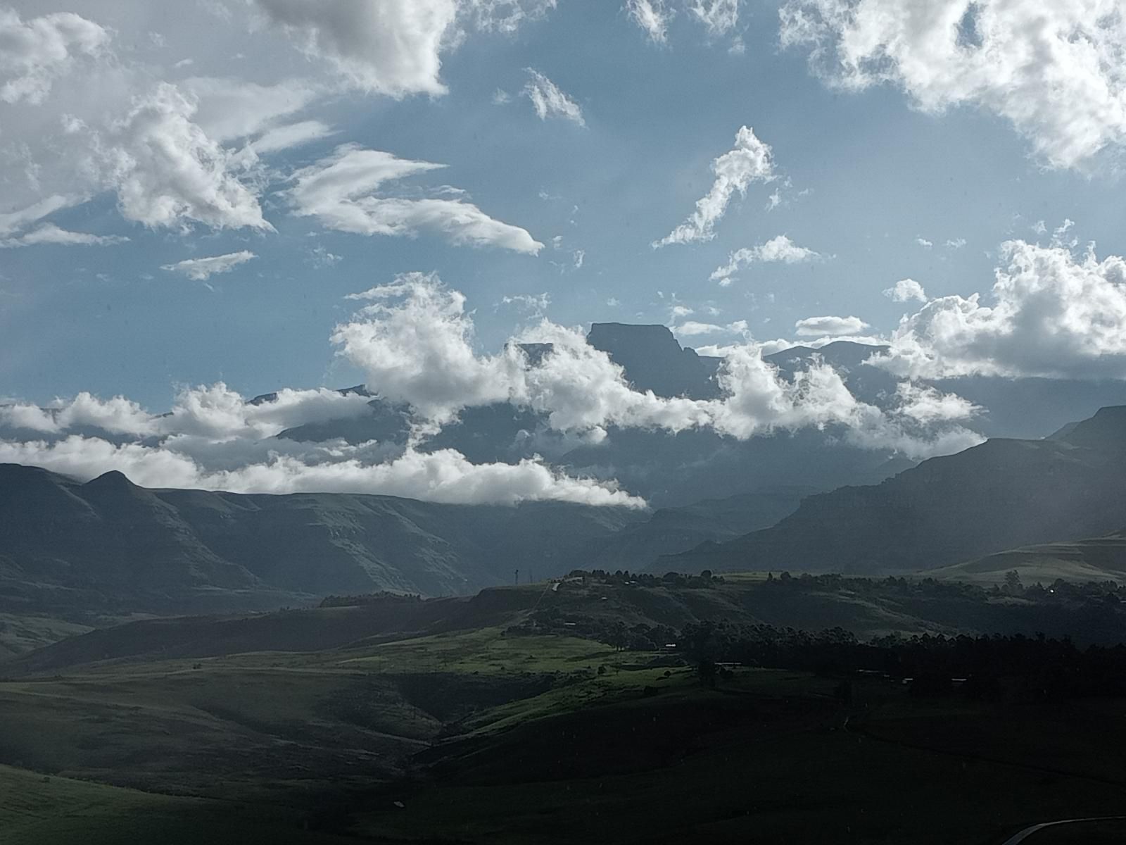 Drakenzicht Winterton Kwazulu Natal South Africa Mountain, Nature, Sky, Clouds, Highland