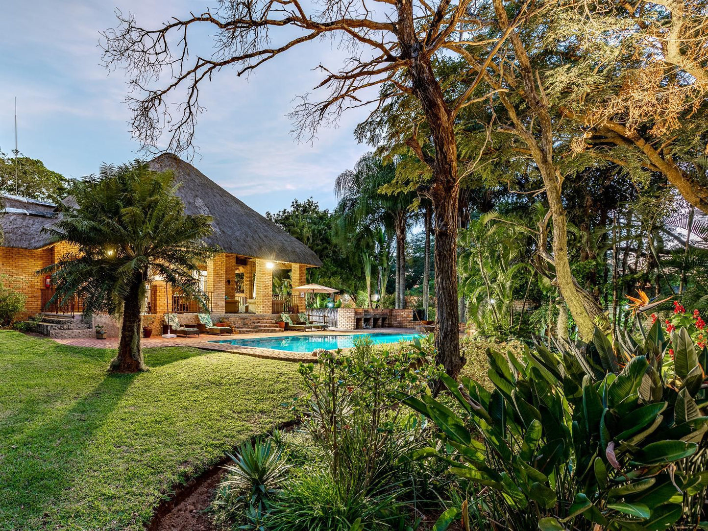 Dreamfields Guesthouse Hazyview Mpumalanga South Africa House, Building, Architecture, Palm Tree, Plant, Nature, Wood