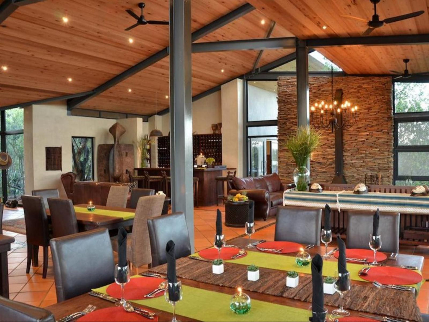 Greenfire Game Lodge Balule Nature Reserve Mpumalanga South Africa Restaurant, Bar