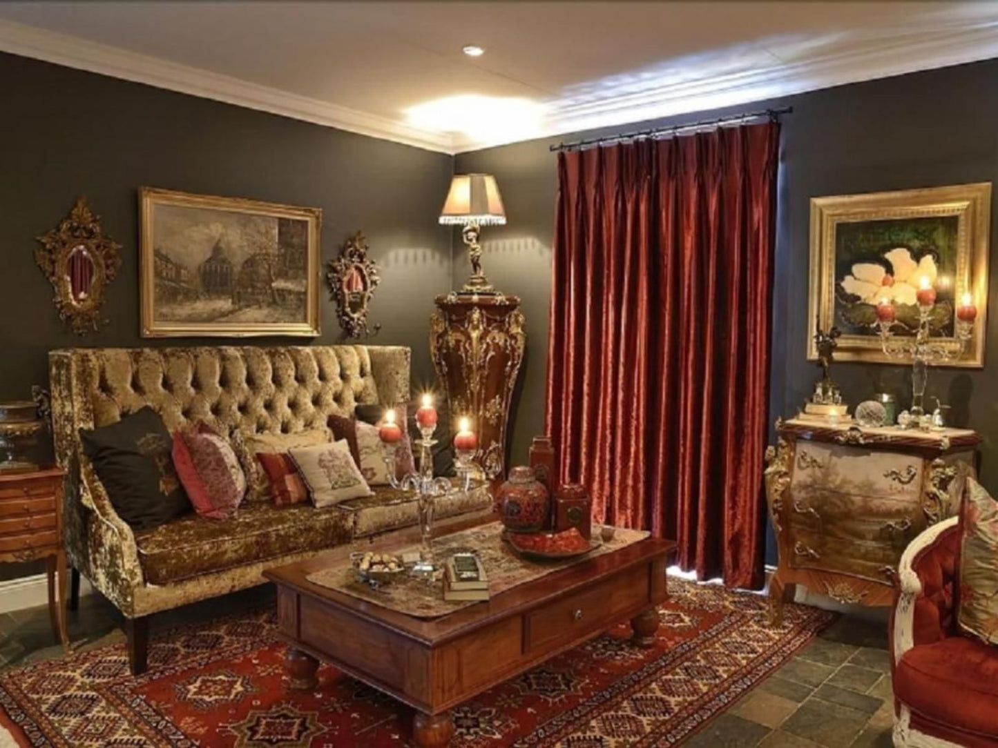 Duke And Duchess Boutique Hotel Waterkloof Park Pretoria Tshwane Gauteng South Africa Living Room