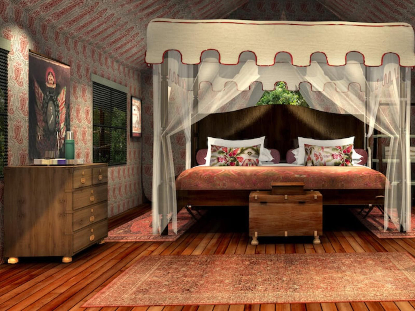 Duke'S Camp, Duke's Camp Tent (Double), Bedroom