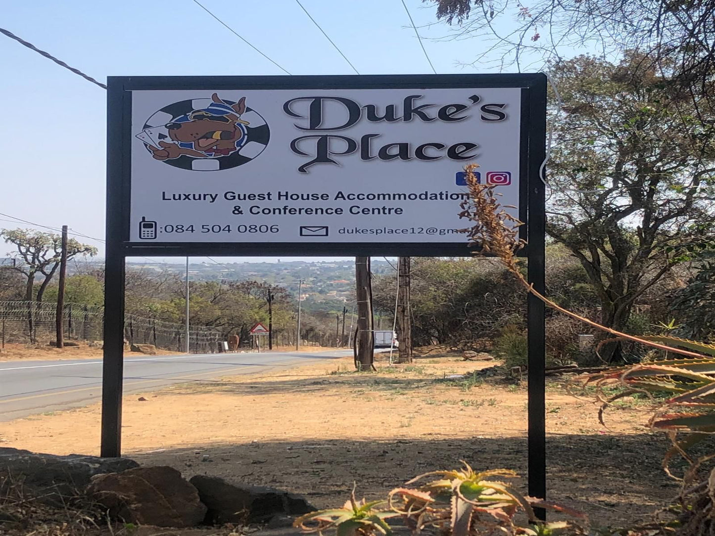 Duke S Place Nature Guesthouse Halfway Gardens Johannesburg Gauteng South Africa Sign, Text