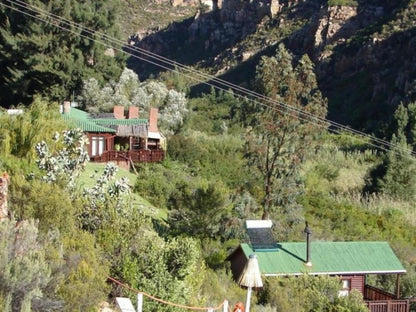 Eagle Falls Country Lodge And Adventures Uniondale Western Cape South Africa Bridge, Architecture, Cabin, Building, Cable Car, Vehicle, Sign