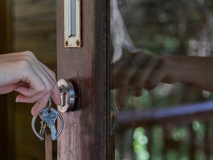 East Africa Safaris, Beach Camp, Door, Architecture, Hand, Body Part, Person