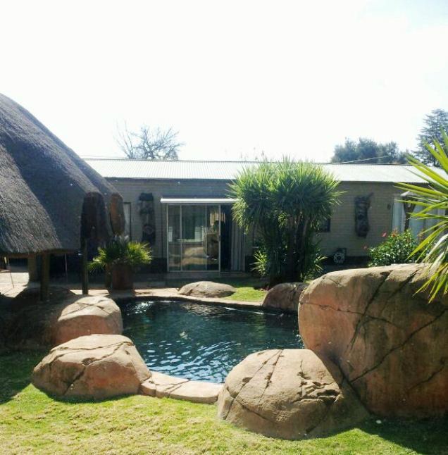 Eden Vreugd Guest House Fochville Gauteng South Africa House, Building, Architecture, Palm Tree, Plant, Nature, Wood, Garden, Swimming Pool