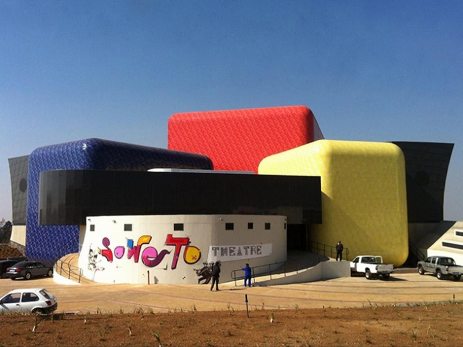 Ekuthuleni Guest House Orlando West Orlando West Soweto Gauteng South Africa Complementary Colors, Building, Architecture, Shipping Container, Concert Hall, Music, Desert, Nature, Sand