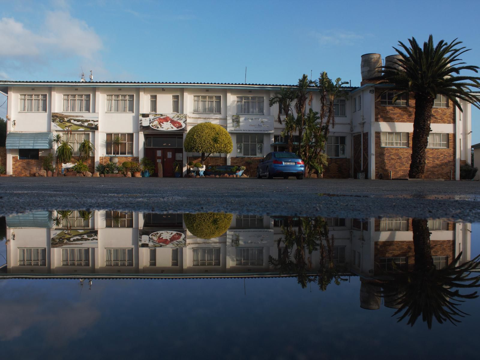 Elands Bay Hotel, House, Building, Architecture, Palm Tree, Plant, Nature, Wood, Window