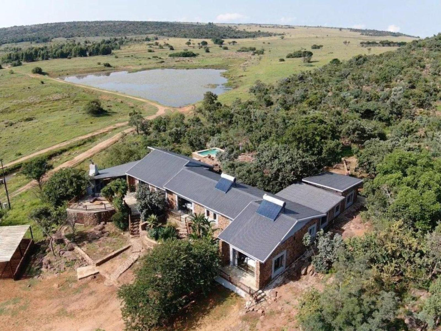 Elandsvlei Estate Farmhouse Waterberg Limpopo Province South Africa Aerial Photography