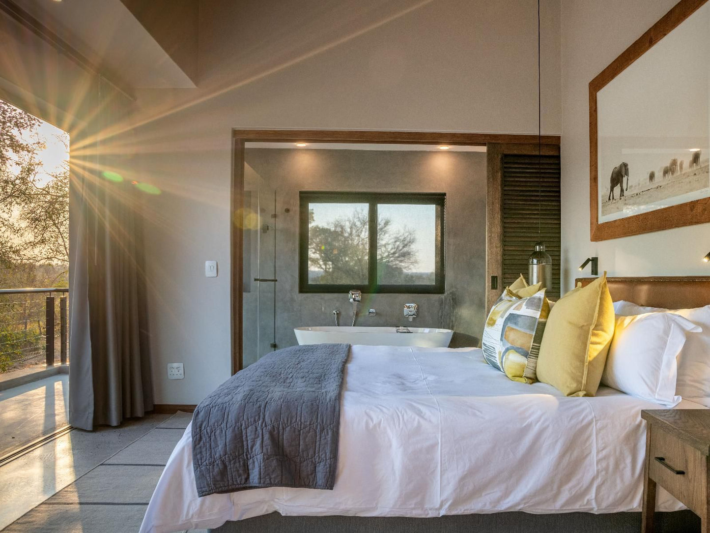 Elephant Point, Thanda Lodge, Bedroom