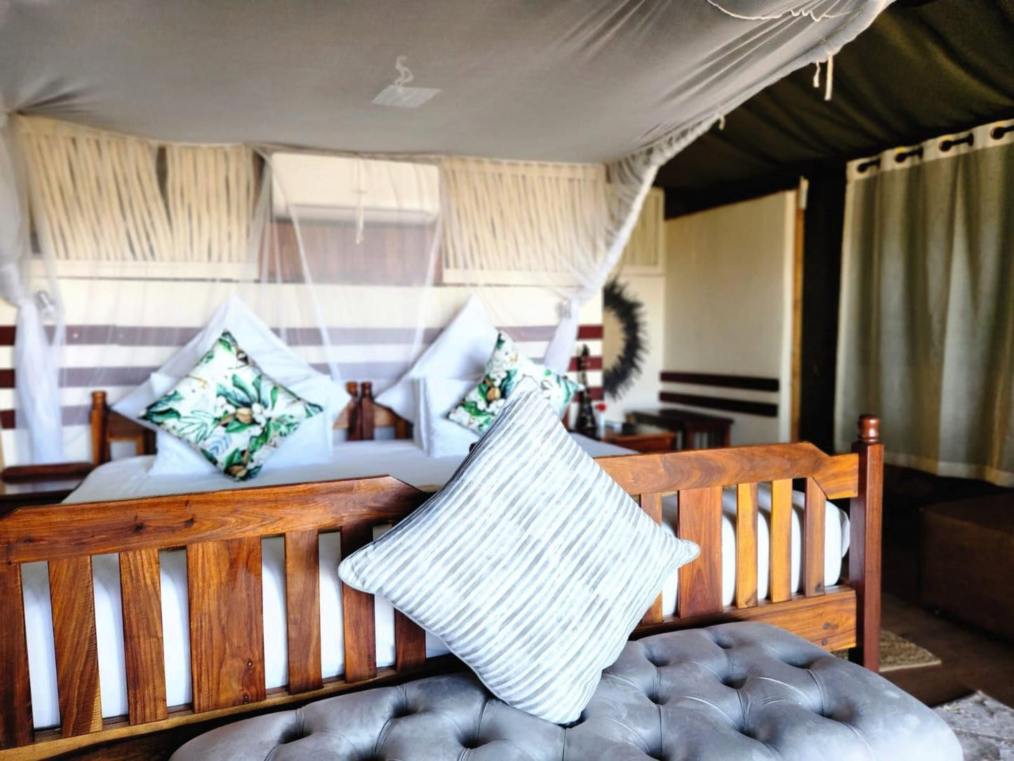 Elephant Valley Lodge, Forest Tent, Bedroom