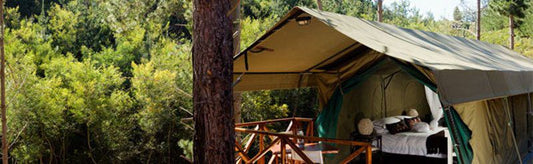 Elgin Hills Luxury Tented Camp Elgin Western Cape South Africa Forest, Nature, Plant, Tree, Wood, Tent, Architecture