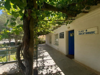 Elke S Guesthouse Nieu Bethesda Eastern Cape South Africa House, Building, Architecture, Palm Tree, Plant, Nature, Wood