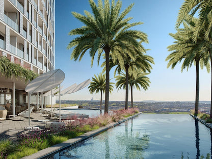 Ellipse Executive Apartments, Palm Tree, Plant, Nature, Wood, River, Waters, Skyscraper, Building, Architecture, City, Swimming Pool