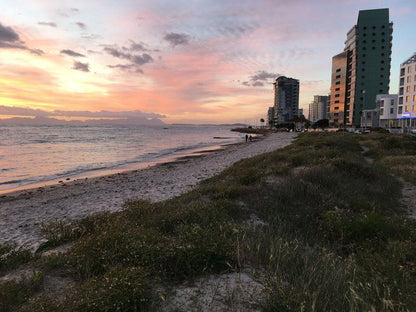 Emerald At The Bay Strand Western Cape South Africa Beach, Nature, Sand, Palm Tree, Plant, Wood, Skyscraper, Building, Architecture, City, Tower, Ocean, Waters, Sunset, Sky