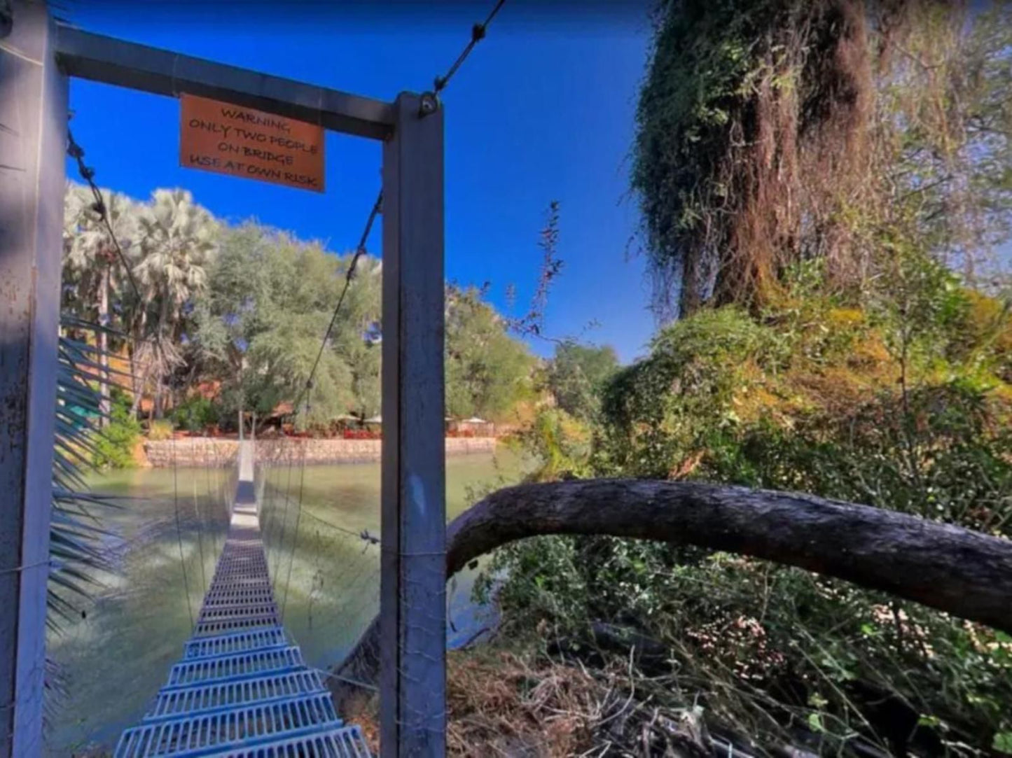 Epupa Camp, Bridge, Architecture, River, Nature, Waters