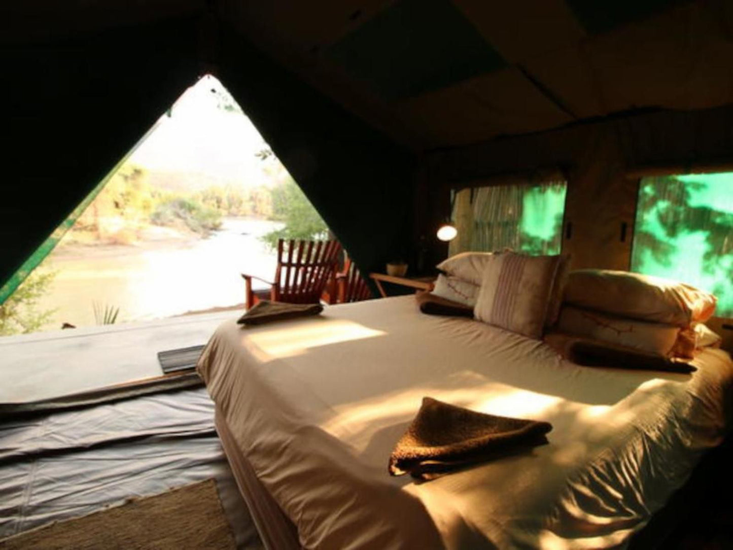 Epupa Camp, Dome Style Tents, Bedroom