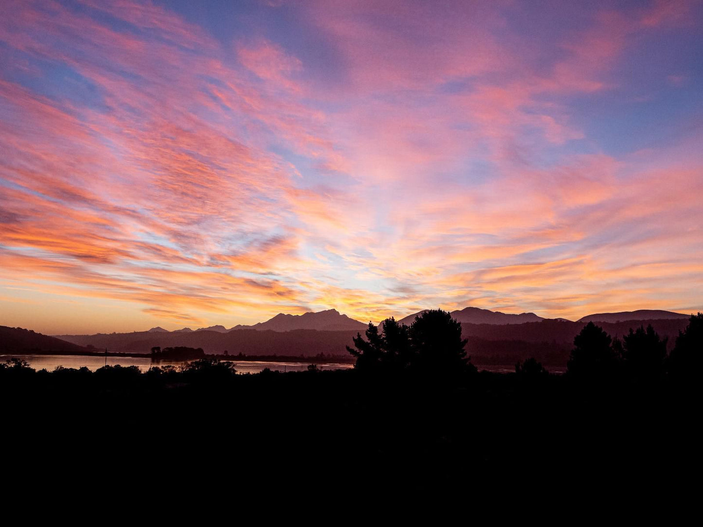 Equleni Guest Farm Sedgefield Western Cape South Africa Sky, Nature, Framing, Sunset