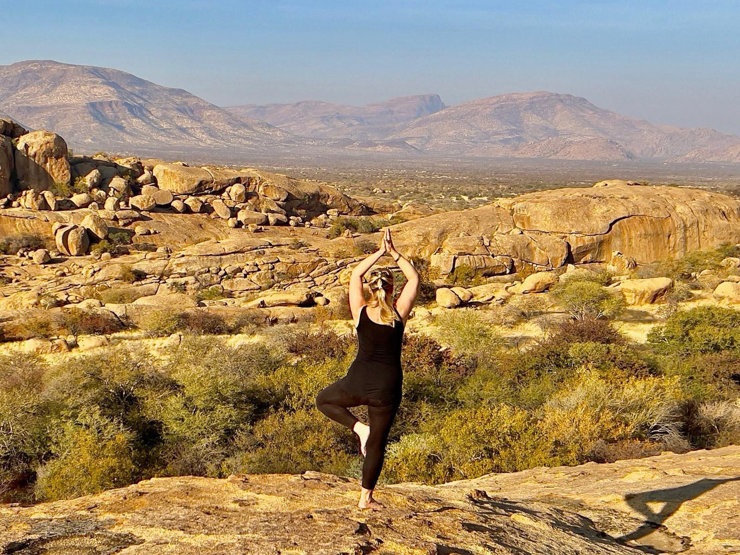 Erongo Rocks - Farmhouse & Camping, Yoga, Sport, Person