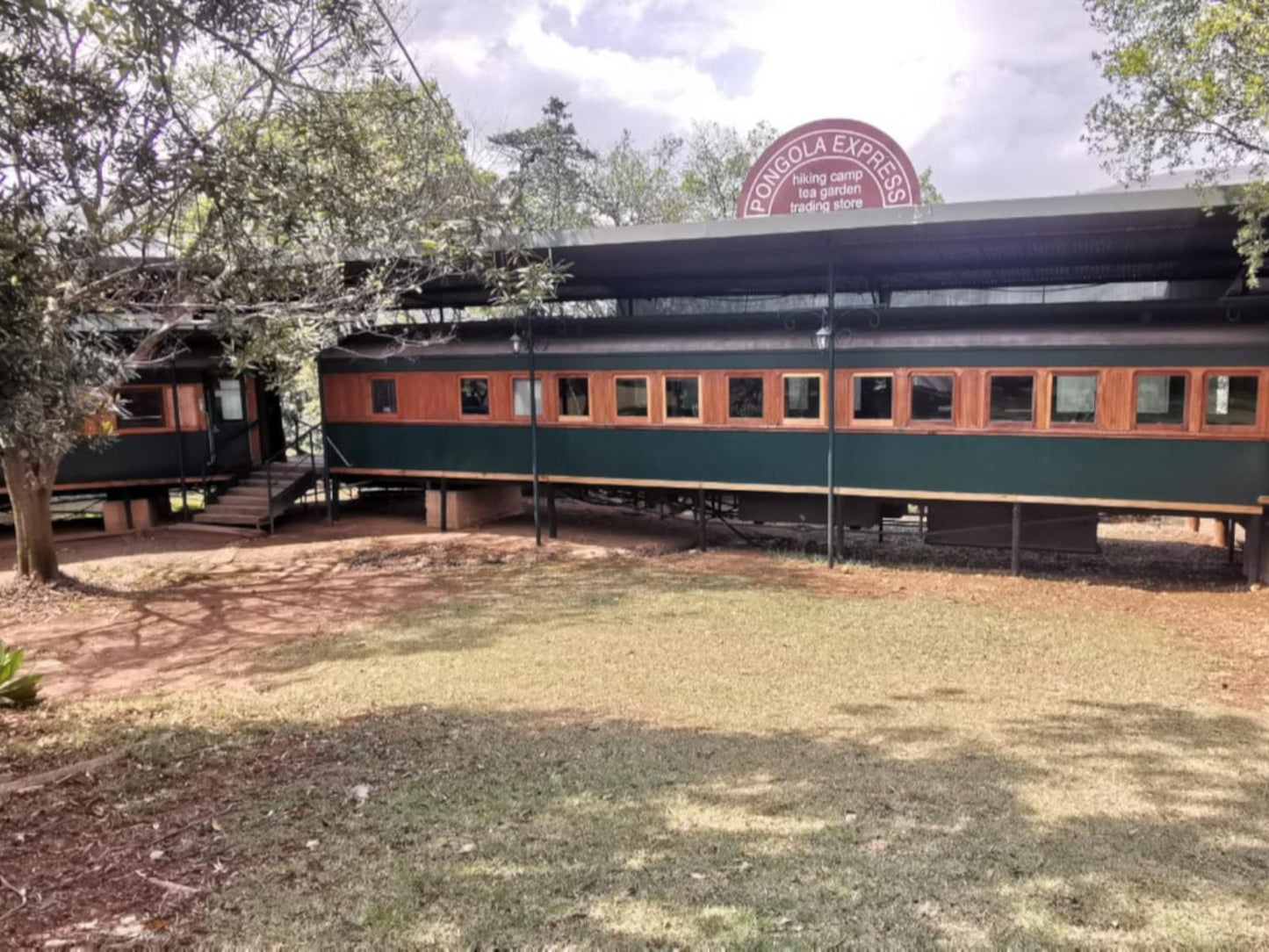 Escarp Adventures, Pongola Express Railway Coach camp, Train, Vehicle