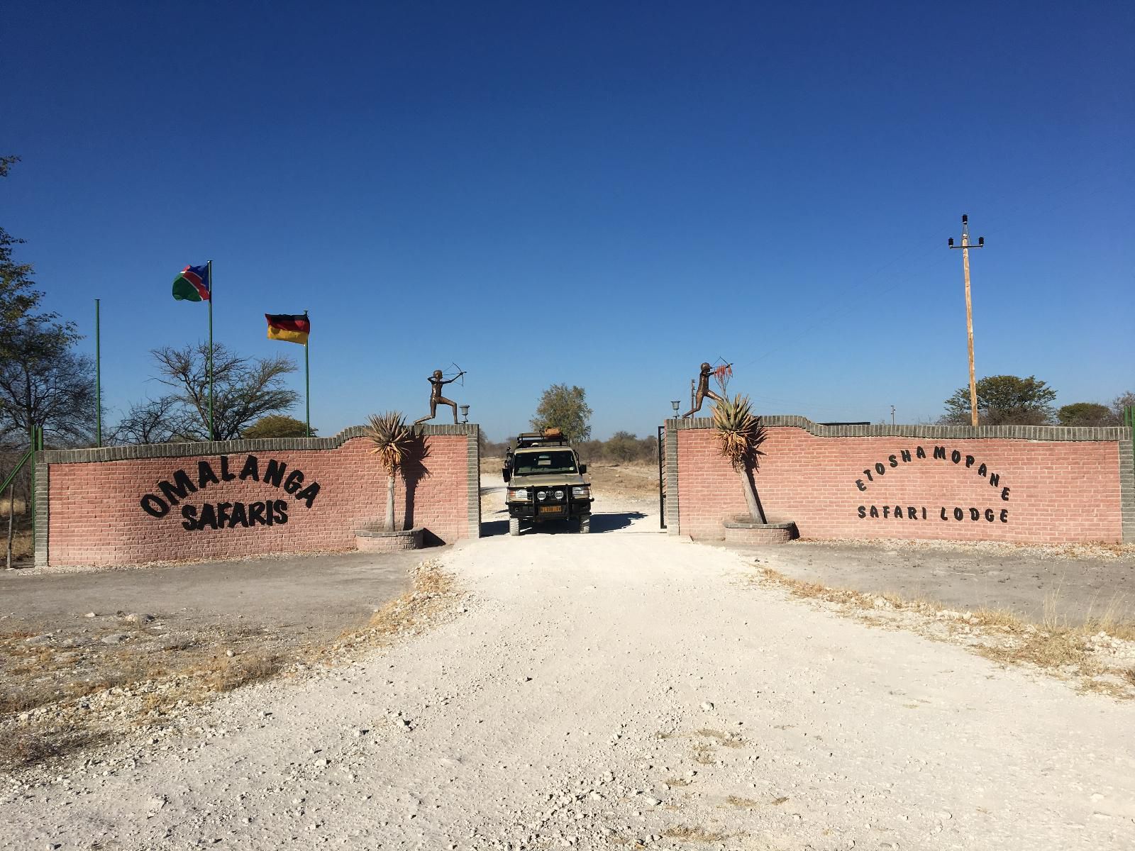 Etosha Mopane Safari Lodge, Cactus, Plant, Nature, Sign, Desert, Sand