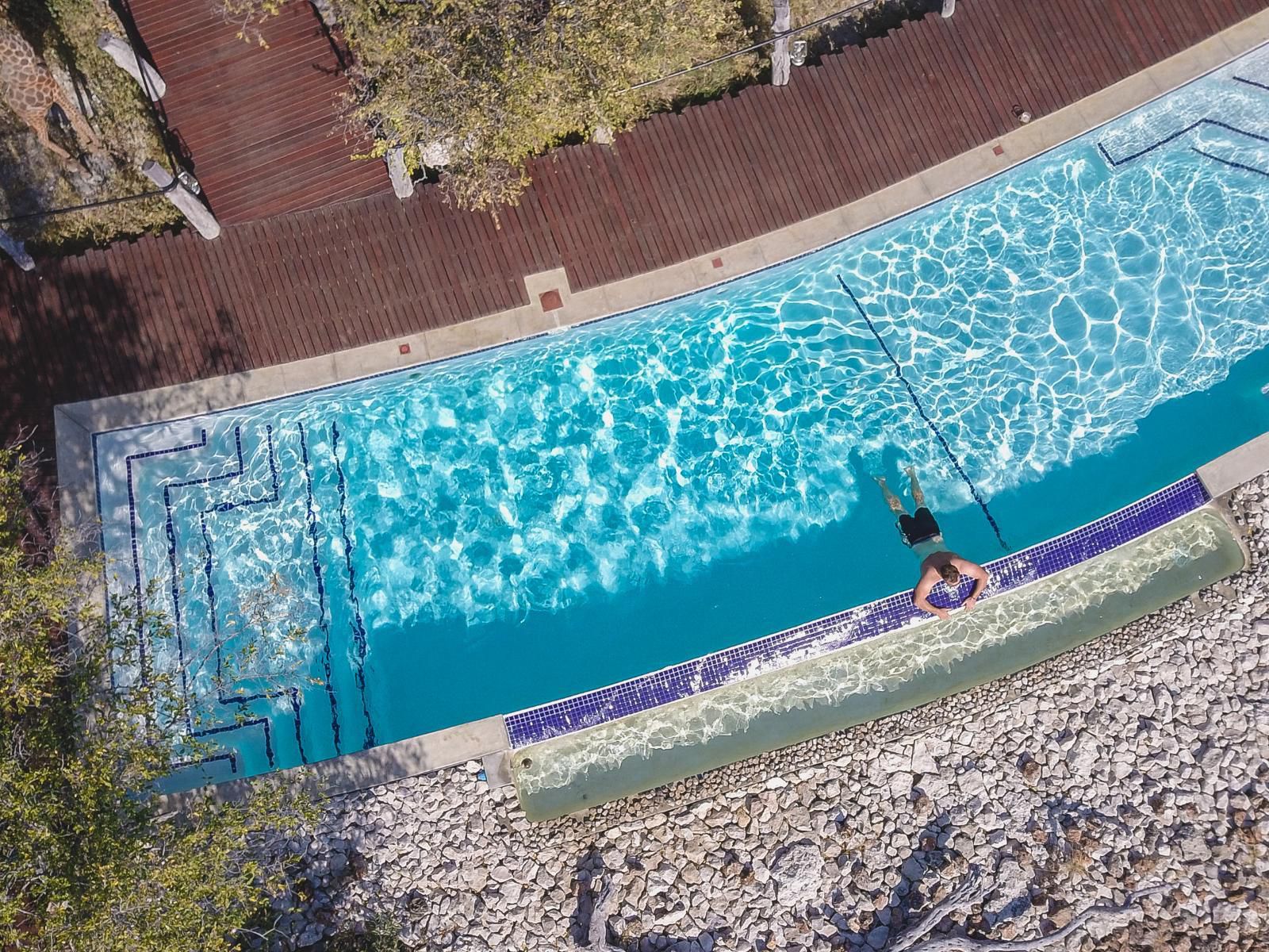 Etosha Oberland Lodge, Sport, Swimming, Water Sport, Person, Swimming Pool