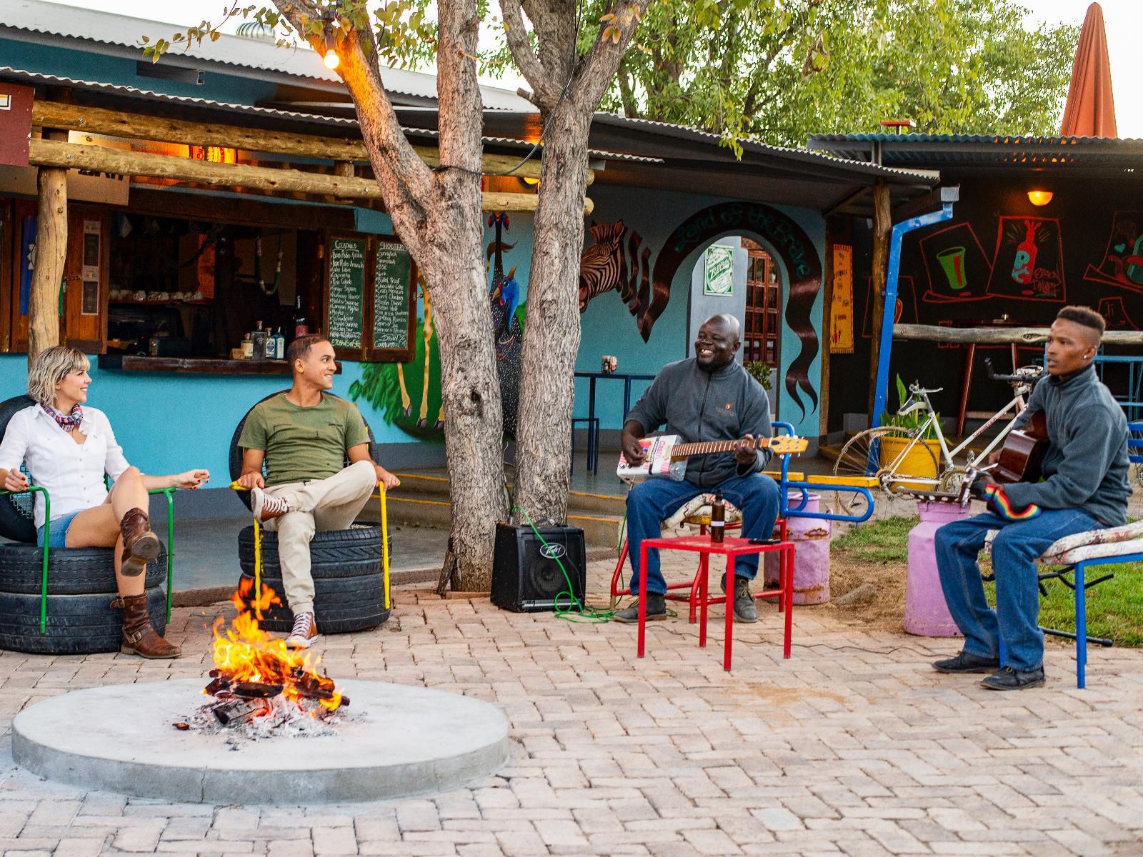 Etosha Safari Camp, Gondwana Collection Namibia, Face, Person, Group, Fire, Nature, Bar, Frontal Face, Profile Face