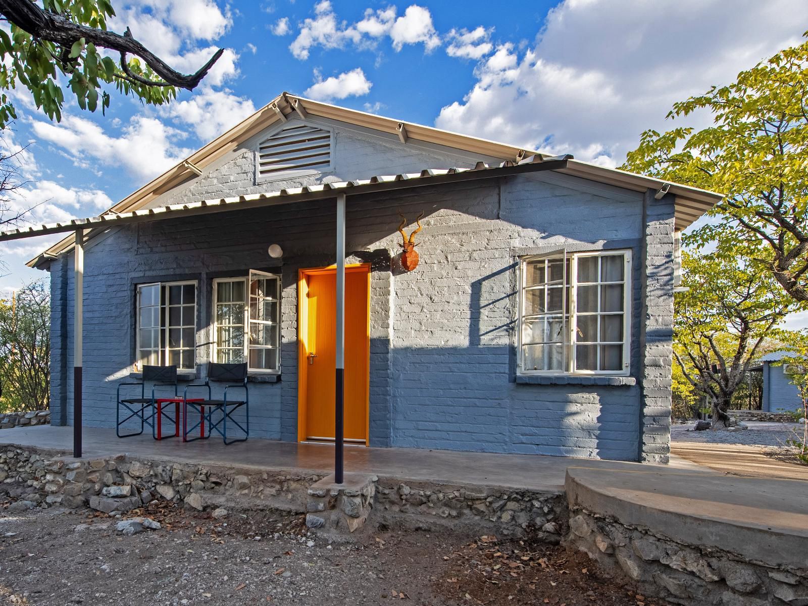 Etosha Safari Camp, Gondwana Collection Namibia, Standard Triple Rooms, Cabin, Building, Architecture, House