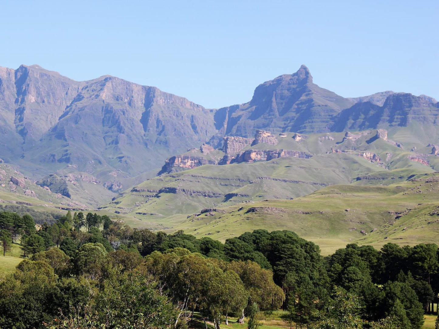 Drakensberg Gardens Fairways Drakensberg Gardens Kwazulu Natal South Africa Complementary Colors, Mountain, Nature, Highland