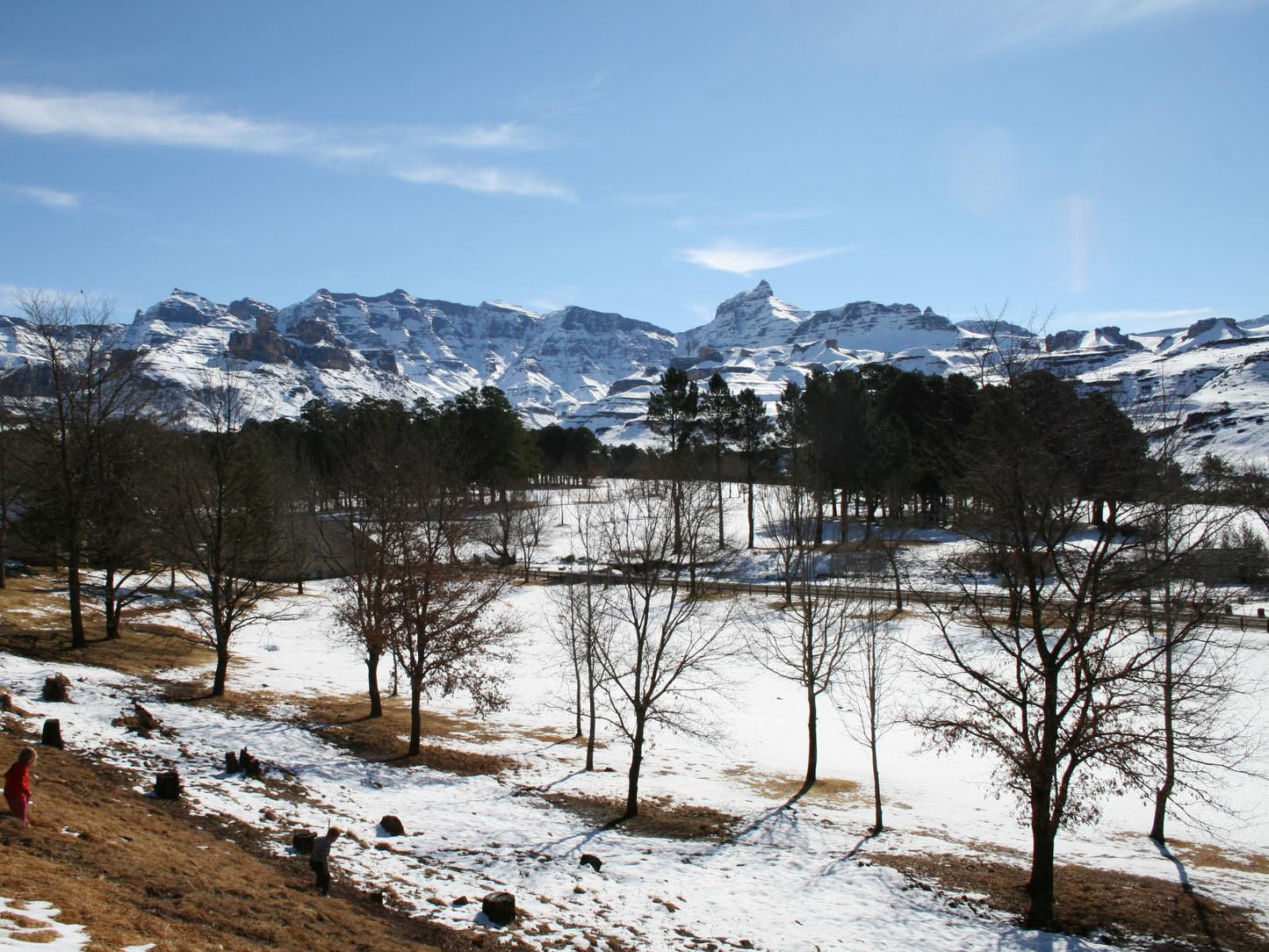 Drakensberg Gardens Fairways Drakensberg Gardens Kwazulu Natal South Africa Mountain, Nature, Snow, Winter, Winter Landscape