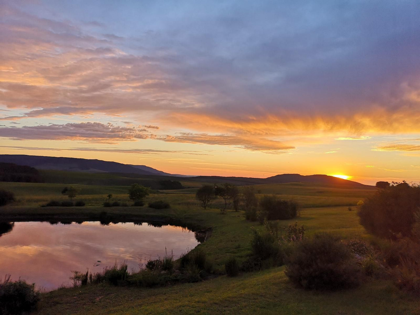 Far Away Place Currys Post Kwazulu Natal South Africa Nature, Sunset, Sky