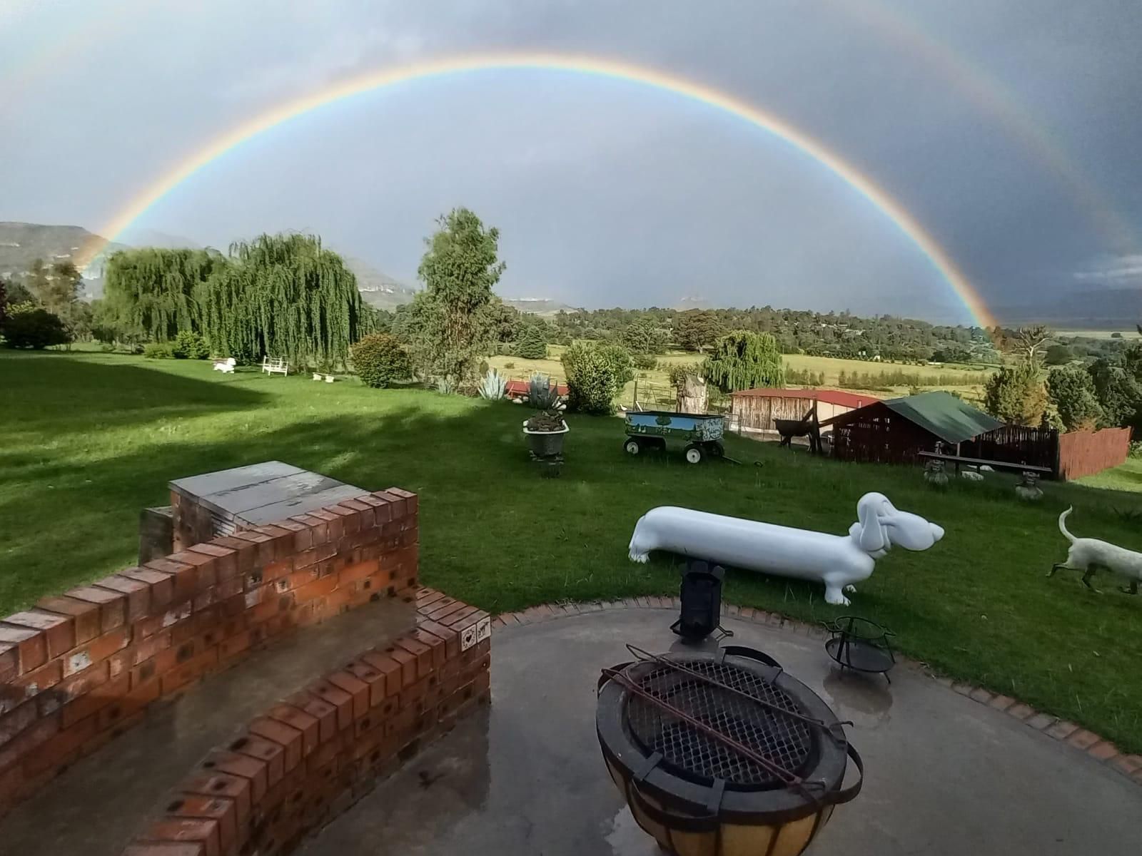 The Fat Mulberry Guest Farm Fouriesburg Free State South Africa Rainbow, Nature