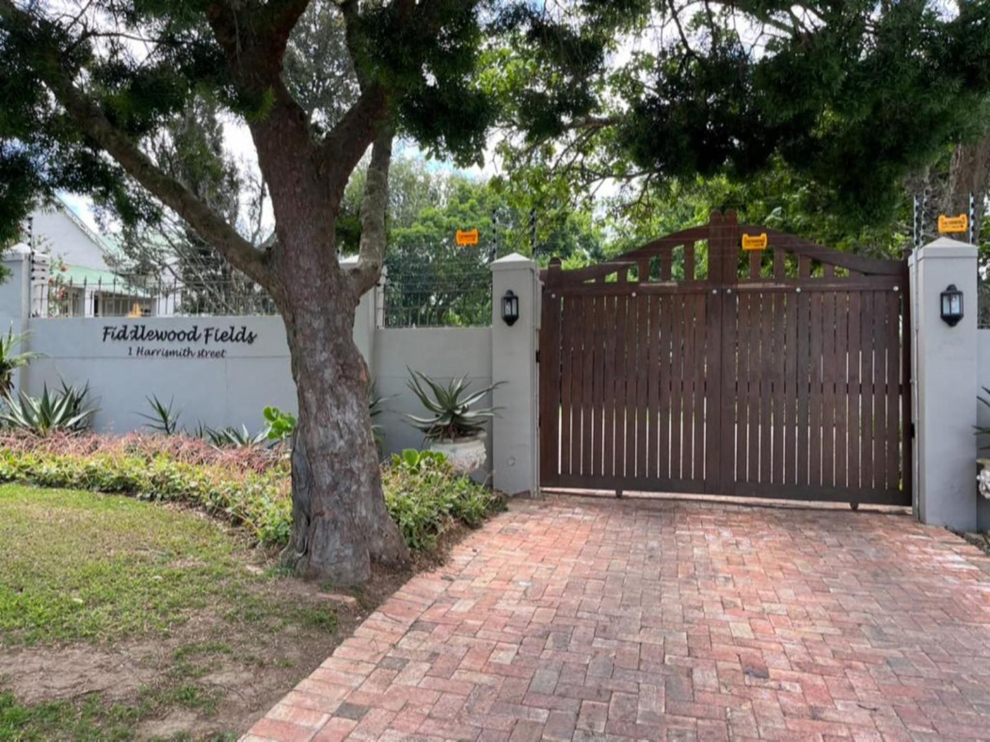 Fiddlewood Fields Grahamstown Eastern Cape South Africa Gate, Architecture, Palm Tree, Plant, Nature, Wood, Garden